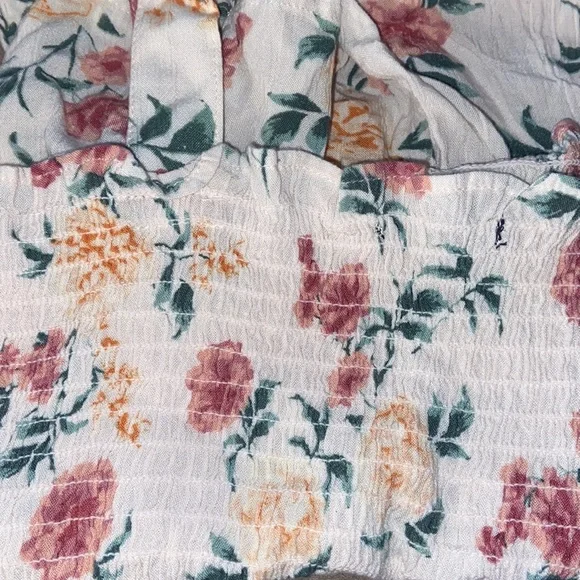 AE smocked tank top floral - Picture 4 of 5